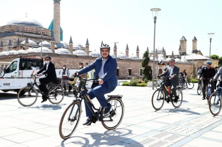  Konya:Bisiklet dostu şehir