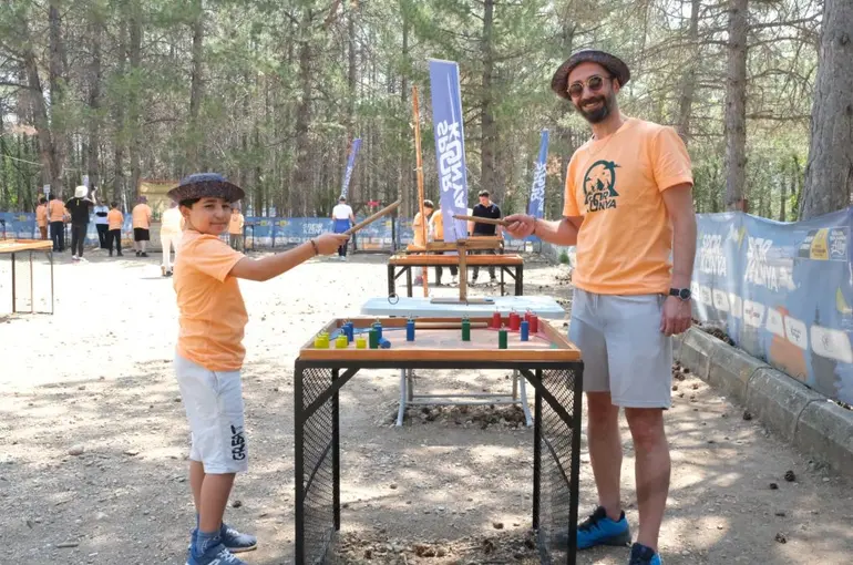 Konya'da Baba-Oğul Kampı Düzenlendi! Çocuklar Babalarıyla Keyifli Vakit Geçirdi!