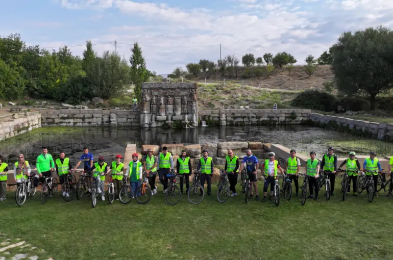 Konya’da Bisikletseverler Tarihi ve Doğal Güzellikleri Keşfediyor!