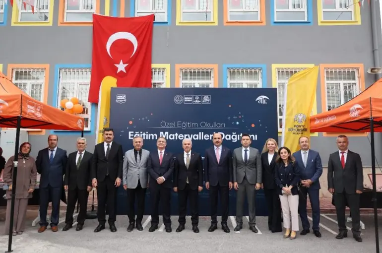 Konya’da Özel Öğrenciler İçin Örnek Proje! 2 Bin 135 Öğrenciye Eğitim Desteği