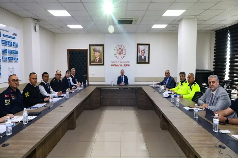 Konya’da Trafik Güvenliği Toplantısı!