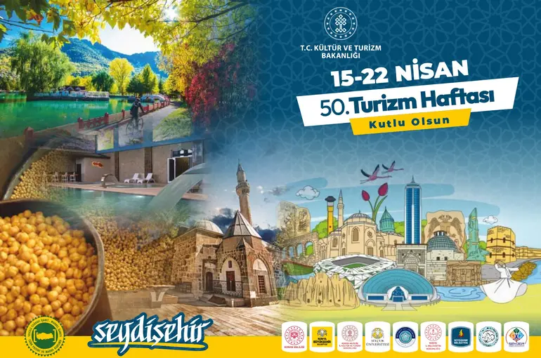 Konya’da Turizm Şöleni Başlıyor: 50. Turizm Haftası Etkinlikleri Dolu Dolu Geçecek