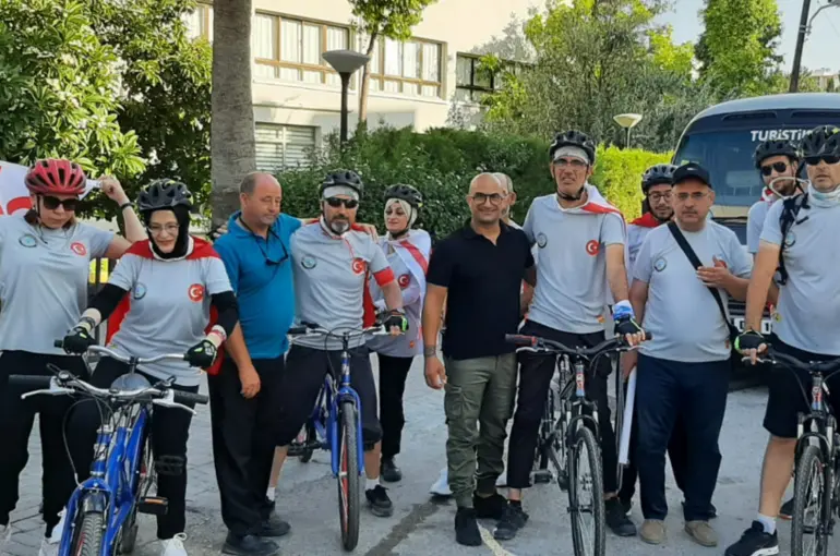 Konya’daki Görme Engelliler KKTC’de Pedal Çevirdi!