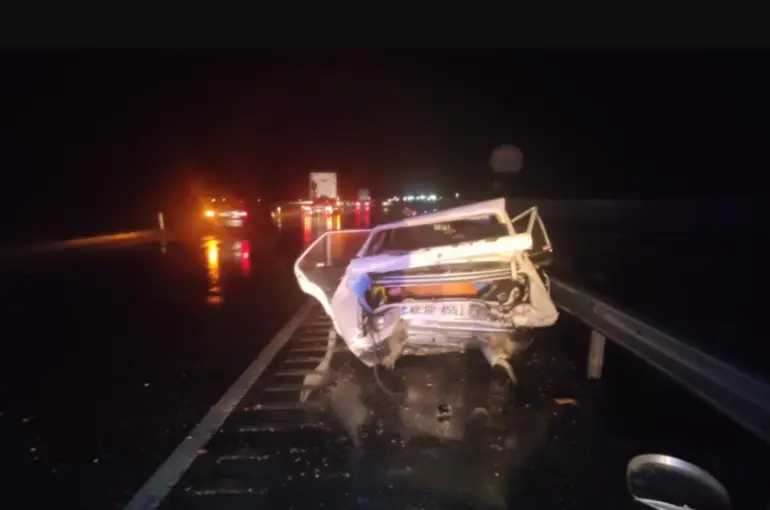 Konya'daki kazada dede ve torunu yaralandı