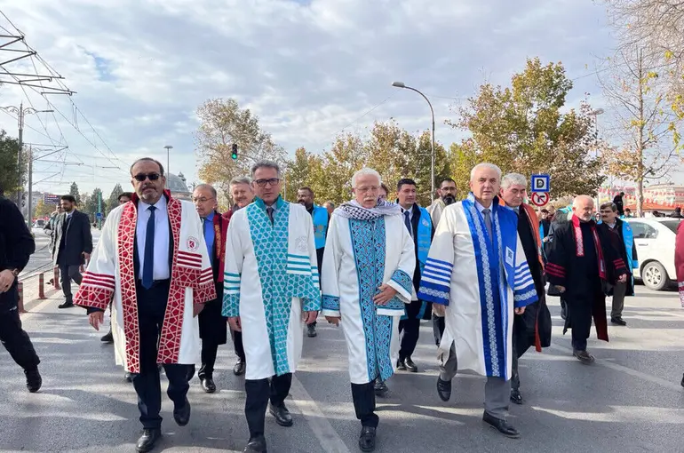 Konyalı Akademisyenler, Gazze için yürüdü