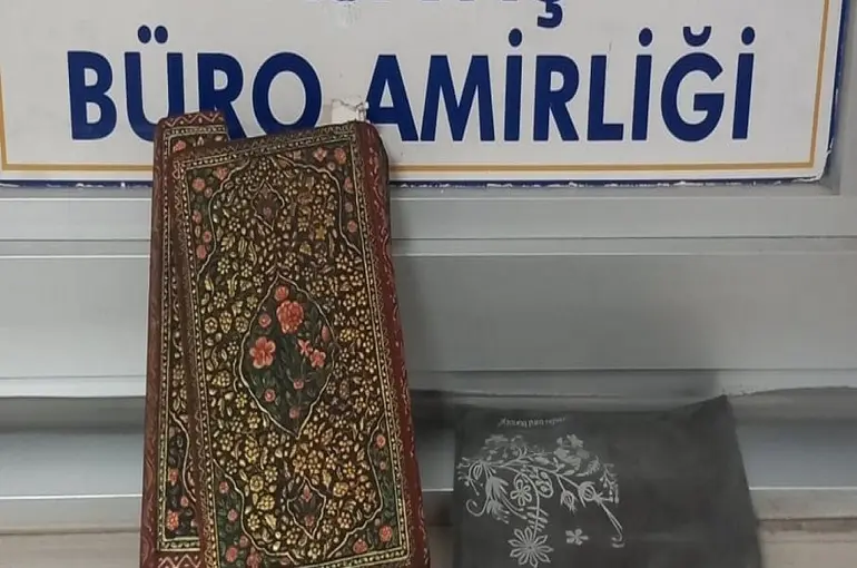 Konya'nın Akşehir ilçesinde tarihi Kuran-ı Kerim ele geçirildi