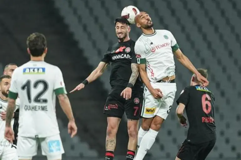 Konyaspor deplasmanda Fatih Karagümrük'le 1-1 berabere kaldı
