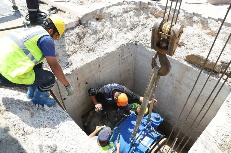 KOSKİ Banliyö Hattında İsale Hattı Çalışmasını Tamamladı