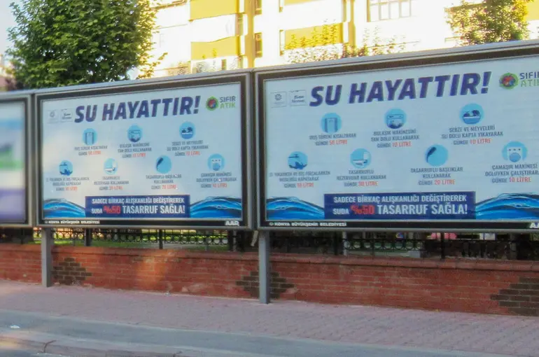 Meram Belediyesinden Su Tasarrufu Seferberliği