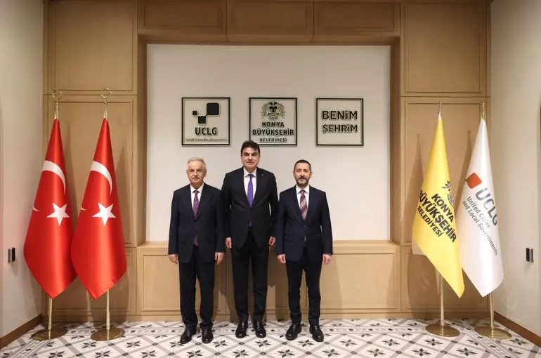 Milli Savunma Bakan Yardımcısı Heybet’ten Konya Büyükşehir’e Ziyaret