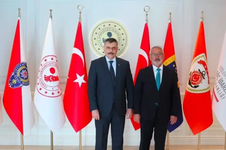 MKE Genel Müdürü Keleş'ten İçişleri Bakanı Çiftçi'ye Savunma Sanayisi Sunumu