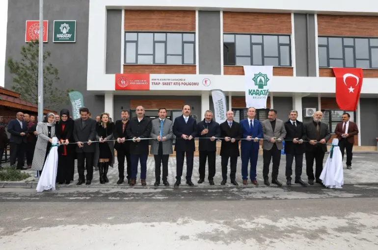 Saraçoğlu Trap-Skeet Atış Poligonu Sosyal Tesisi Açıldı