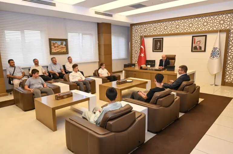 Selçuklu’nun Lgs Şampiyonlarından Başkan Pekyatırmacı’ya Ziyaret!