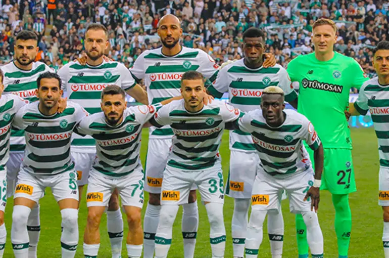 Sezon Boyunca Sıkıntı Çeken Konyaspor Ligde Kaldı!