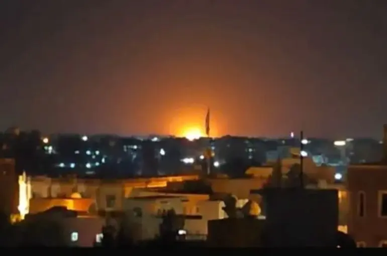 Suriye Kamışlı 'da büyük patlama! PKK/YPG cephaneliği imha edildi!