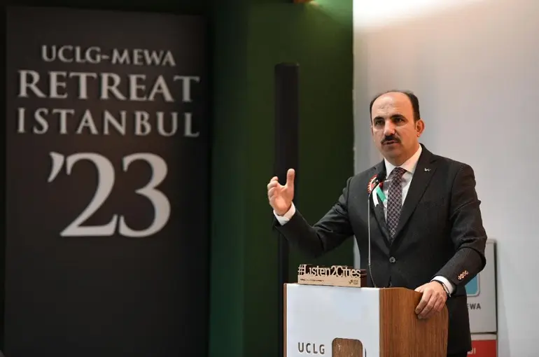UCLG Başkanı Altay: “Filistin’de Yaşanan Soykırım; İnsanlık Tarihinin Kara Sayfasıdır "