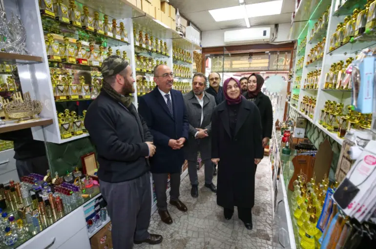 Usta İle Kavuş Bedesten Ve Saray Çarşısı’nda Esnaflarla Buluştu