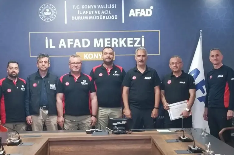Yaren Arama Kurtarma Ekibine AFAD’dan Anlamlı Ödül