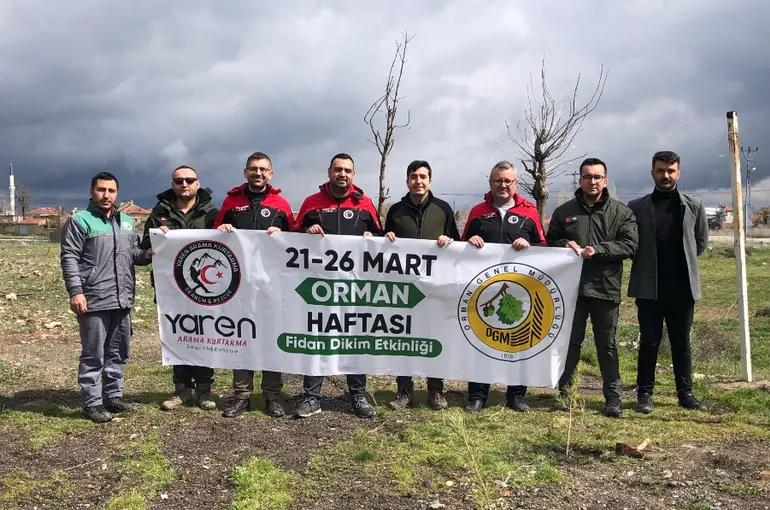 Yaren Arama Kurtarma’dan Geleceğe Nefes Olan Fidanlar