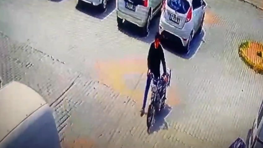 Konya’da motosiklet Hırsızı Polisten Kaçamadı!