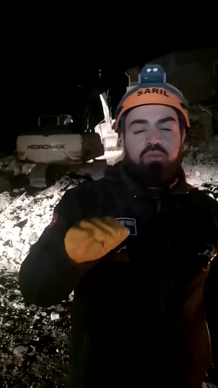 sarıl arama kurtarma başkanı abdullah yağcı bildiriyor.