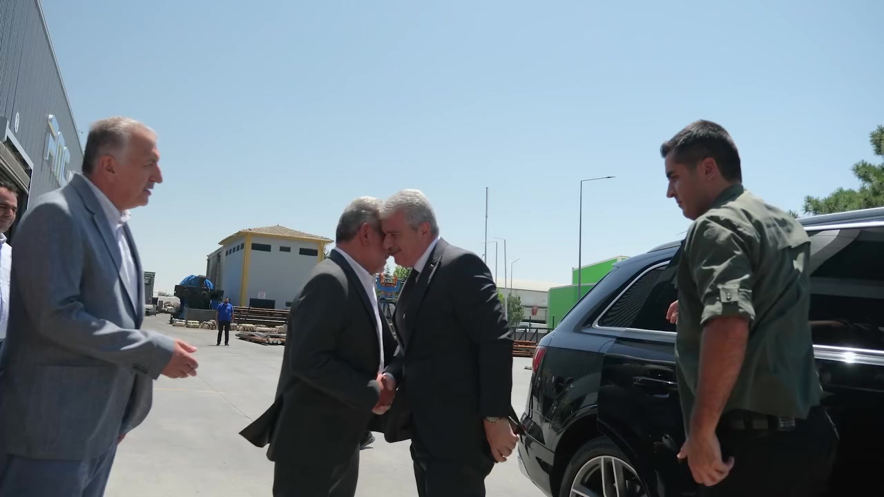 FMC, Konya Valisi ve Konya Sanayi Odası Başkanını Fabrikasında Ağırladı!