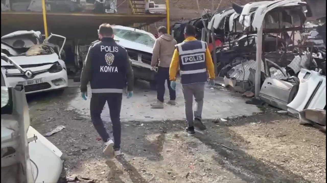 Konya Emniyeti’nden Dev Oto Hırsızlığı Operasyonu!