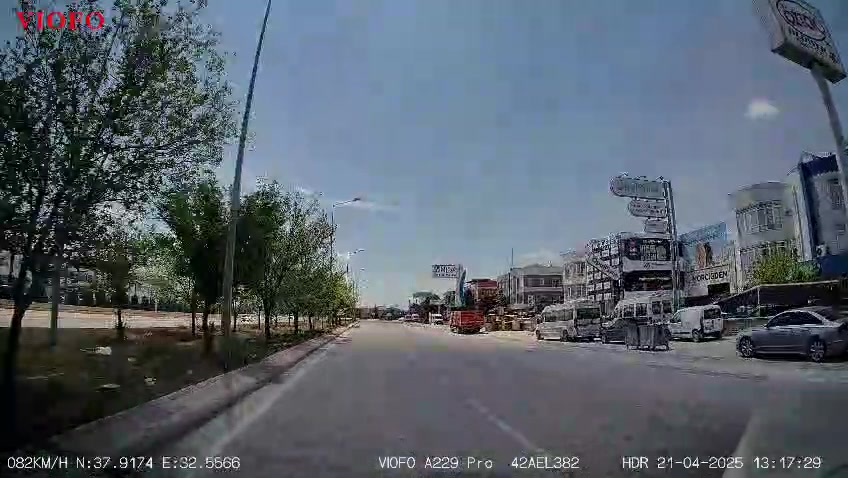 Konya’da Korkutan Kaza: Araç Refüje Çıkıp Takla Attı
