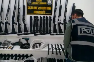 evi silah fabrikası yapmışlar