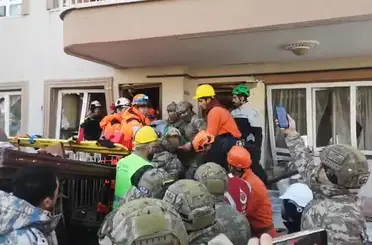 hatay belen 2 kişi kurtuldu