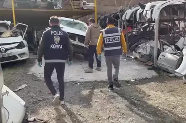 Konya Emniyeti’nden Dev Oto Hırsızlığı Operasyonu!