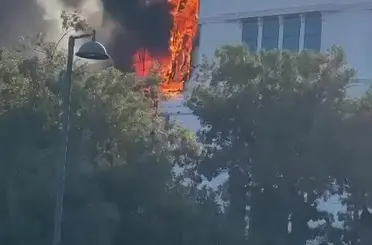 Konya Zafer de yangın 