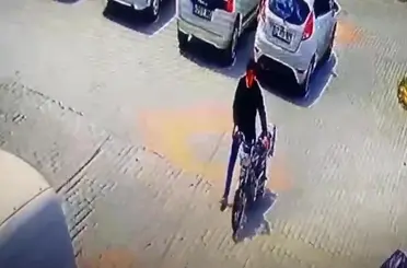 Konya’da motosiklet Hırsızı Polisten Kaçamadı!