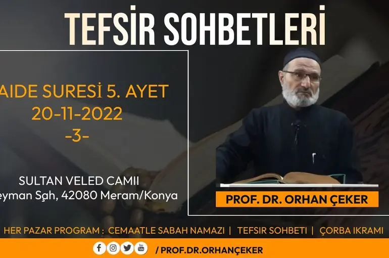 PROF DR. ORHAN ÇEKER :NİKAH DİNE BAĞLI BİR AKİTTİR!